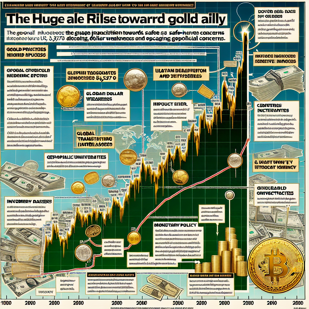 Gold Soars to All-Time High Near $3,275 Amid US-Dollar Weakness and Geopolitical Uncertainty