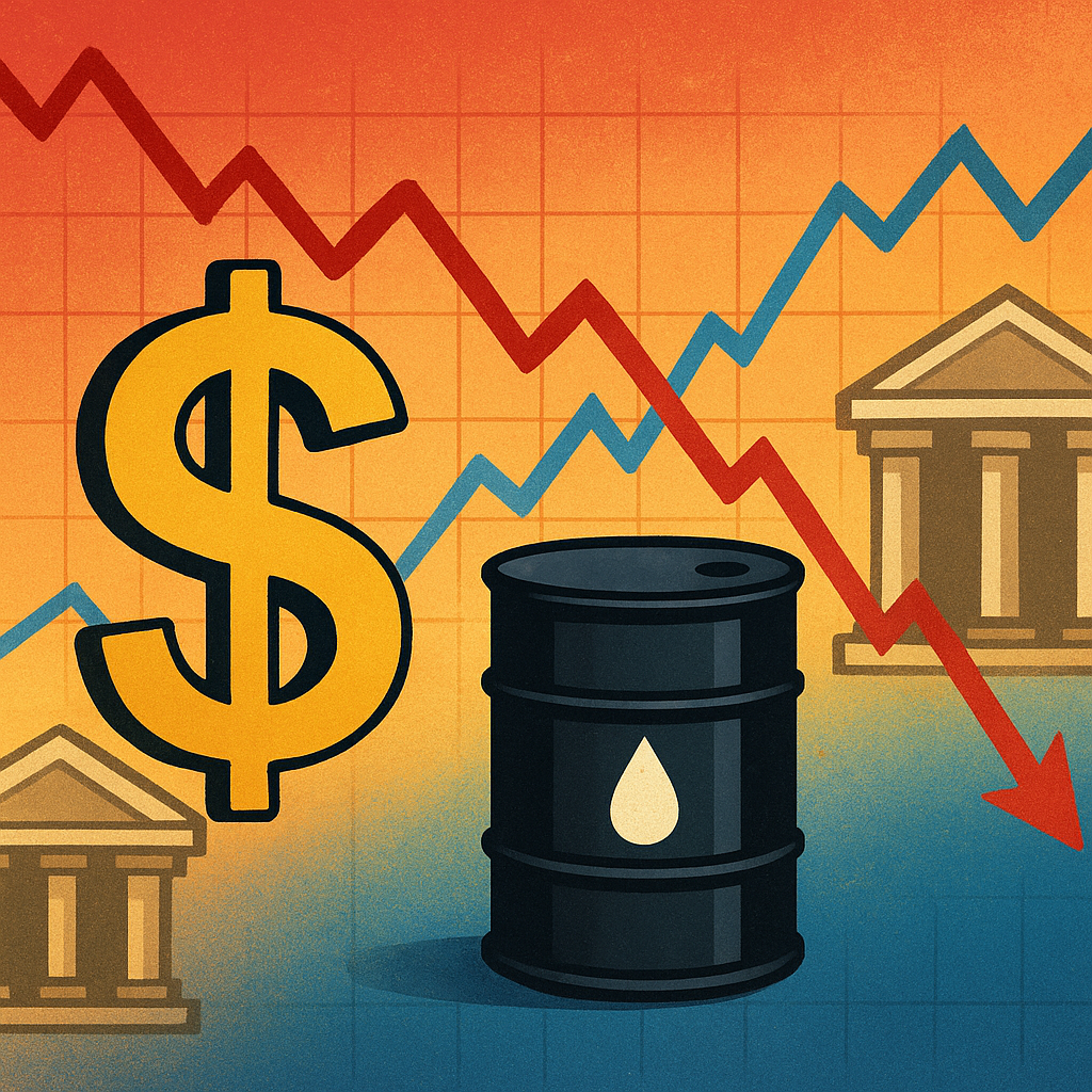 Dollar Pauses Ahead of Fed Decision as Oil Slips and Central Banks Signal Divergence