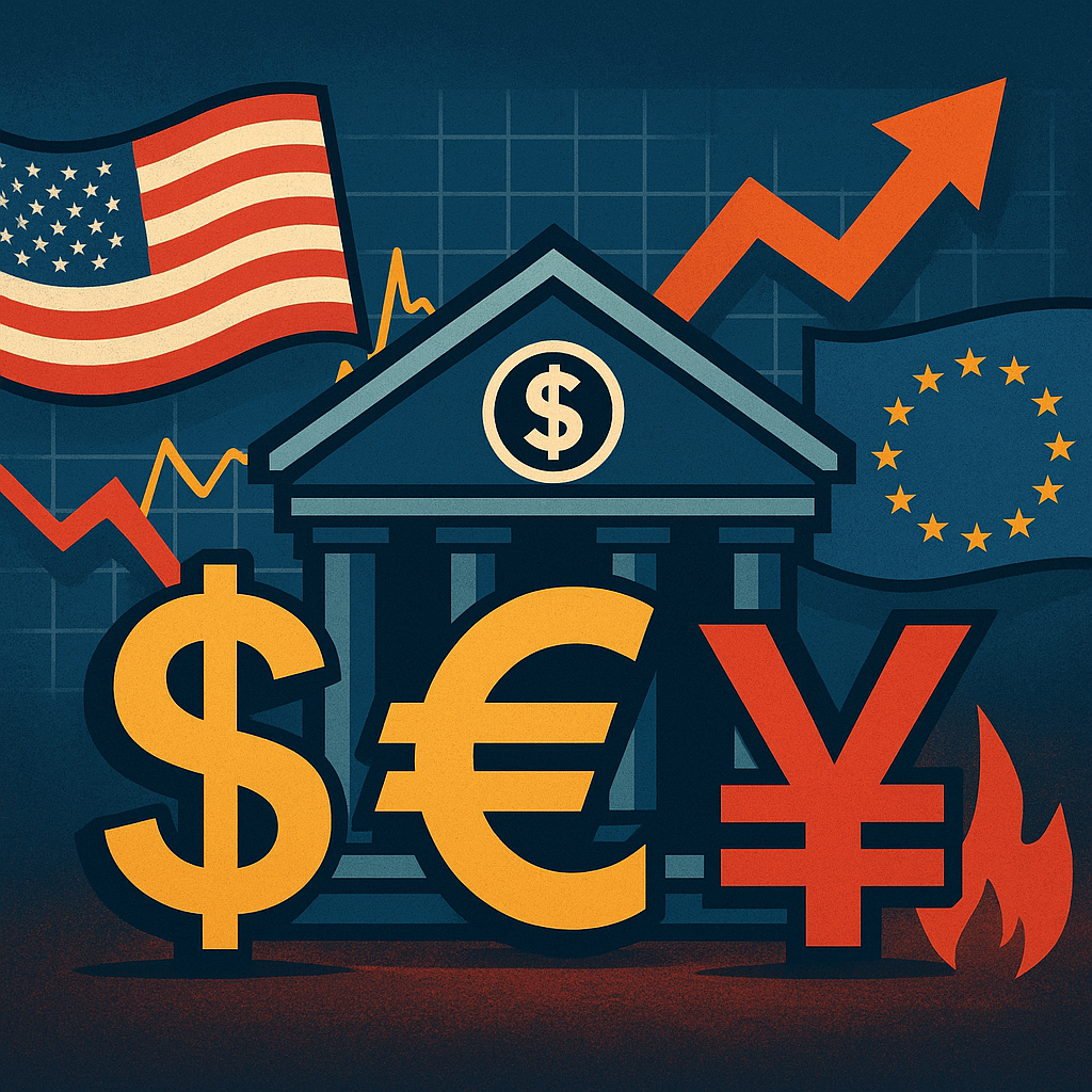 Forex markets in flux as central banks eye September rate decisions; yen intervention and ECB hike dominate FX