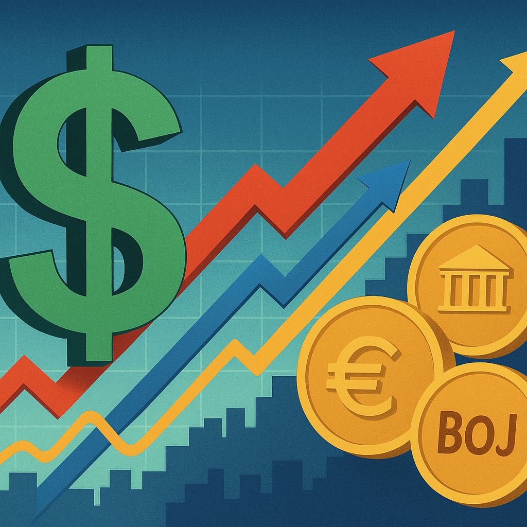 Dollar Gains and Yield Shifts Ahead of a Central-Bank Week: Fed, BoJ and ECB Set to Define FX Direction